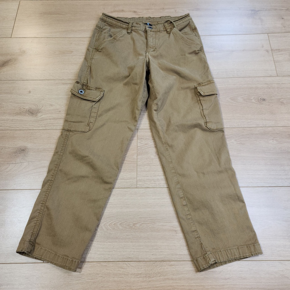 Kuhl Kultivatr Cargo Crop Pants Womens 6 Brown Straight Stretch Hiking Outdoor